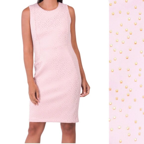 Carmen Marc Valvo Pink Dress NWT - Picture 1 of 17